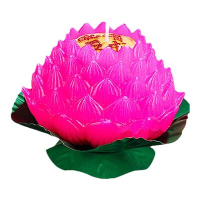 精致红色莲花蜡烛多种