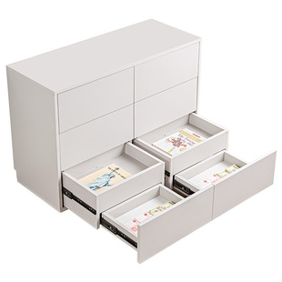 暗格斗柜储物柜客厅多功能玄关收纳边柜隐藏置物柜简约小众设计感