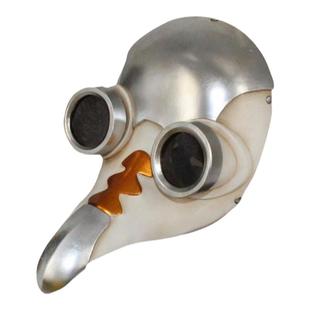 万圣节新品朋克生化鸟嘴医生cos装扮树脂面具