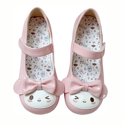 萌兔可可联动美乐新款软底圆头