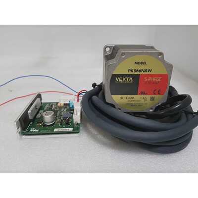 VEXTA STEPPING MOTOR 5PHASE PK566NAW  Melec KP13371 DRIVE