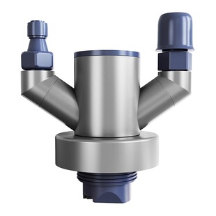 鲸奇厨房下水管三通专用集成排水器50/75管多功能防臭前置接头