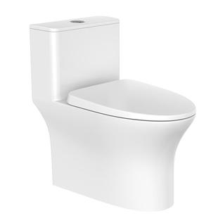 九牧卫浴虹吸无棱双旋暴风劲冲抗菌马桶家用坐便器11396