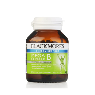 澳洲B族维生素B澳佳宝 Mega B B群缓解压力75粒Blackmores澳佳宝