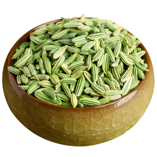 甘肃玉门民勤今年小茴香颗粒包邮500g小回香籽香料调料批发商用