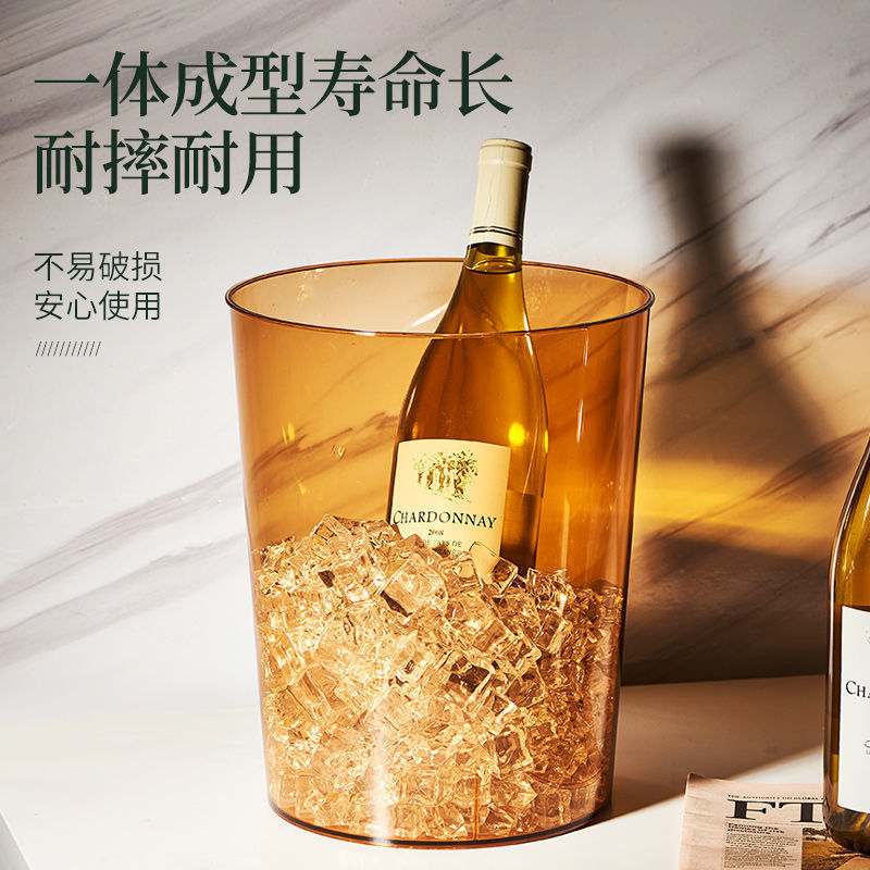 轻奢透明垃圾桶客厅家用卫生间桌面办公室纸篓卧室厨房厕所大容量