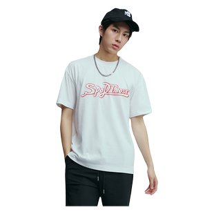 MOST/姆氏德男装原创设计logo短袖宽松休闲圆领打底t恤C32106037