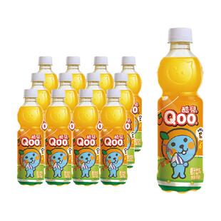 美汁源 酷儿 Qoo橙汁450ml*12瓶可口可乐果汁/果味饮料（B）