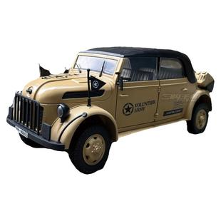 1:18遥控军事指挥车四驱全比例遥控专业RC成人高速带灯光合金模型