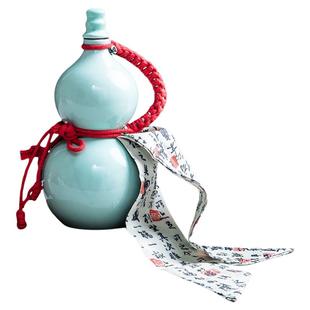 复古密封葫芦酒壶水壶500ml网红葫芦茶壶1斤酒瓶酒坛饮料瓶可定制