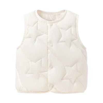 babylove【安心绒】宝宝羽绒马甲冬季轻薄白鸭绒婴儿保暖背心坎肩