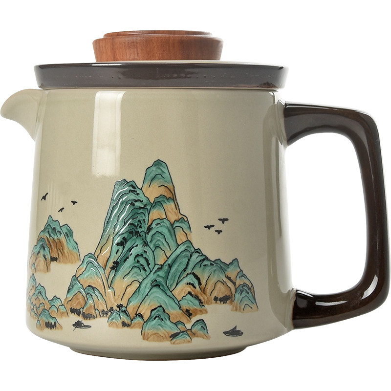 君器千里江山旅行茶具套装