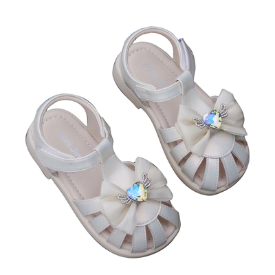 小女孩公主凉鞋儿童包头凉鞋
