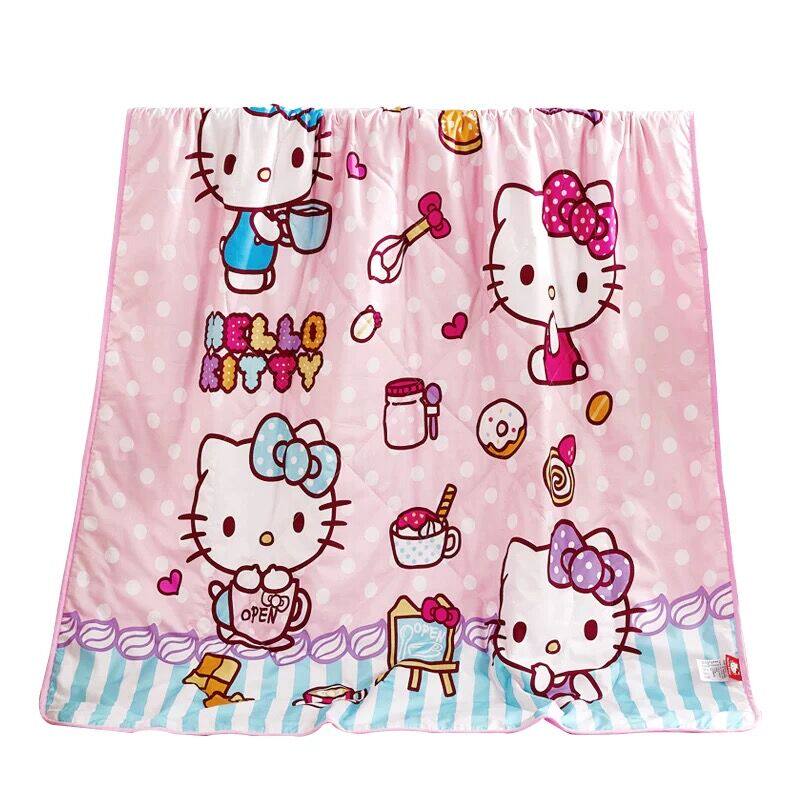 hellokitty儿童全棉空调被夏凉被