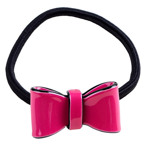 法国佩妮糖果色小蝴蝶结皮筋女扎头绳发绳头圈橡皮筋发圈韩国发饰