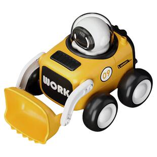 儿童玩具车按压惯性车工程车挖掘机推土车模型玩具车可爱卡通玩具