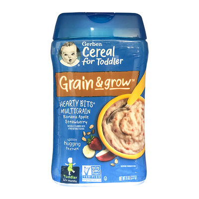 美国进口gerber嘉宝米粉一二三四