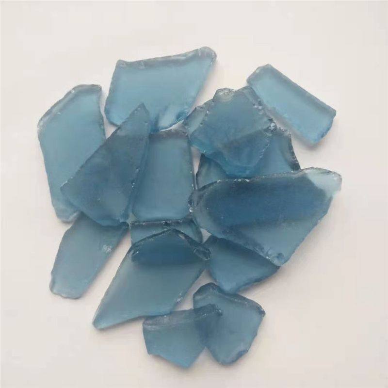 海洋系列磨砂玻璃片海玻璃片彩色玻璃1-3cm砂片蒙2-4cm玻璃片