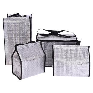 外卖手提保温袋冰包 快餐饭盒铝箔保鲜袋保温包 铝膜保冷保鲜