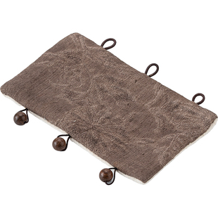 寻心国风刺绣棉布壶把套铁壶银壶提梁防烫把套盘扣家用茶壶防烫帽