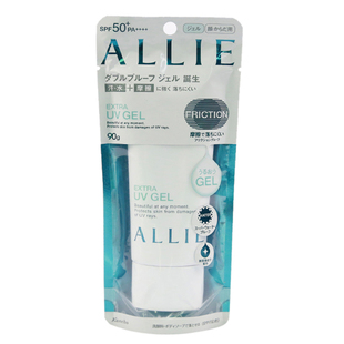 日本嘉娜宝ALLIE 防晒霜补水保湿防水物理防晒乳液清爽绿色90g