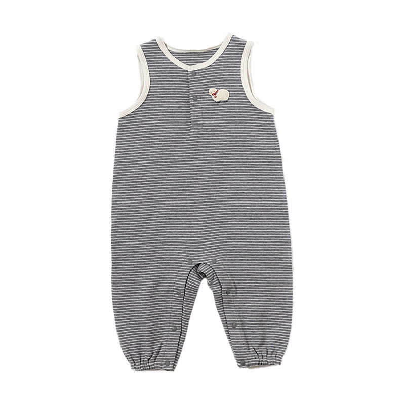 【新品】OAK FAMILY宝宝背带裤春秋超萌连身裤婴儿背心连体衣