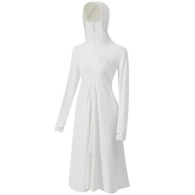 vvc长款全身遮阳薄外套防晒衣