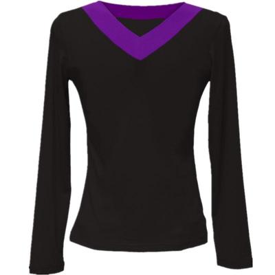 广场舞服装新款跳舞春秋长袖上衣