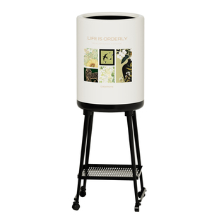 金牌厨房专用垃圾桶家用2026新款大号大容量带盖免弯腰高脚可移动