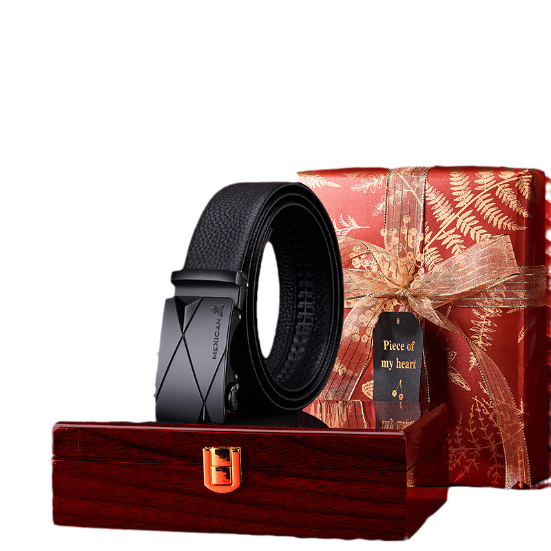 生日礼物皮带送男友送爸爸