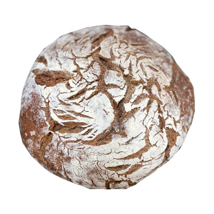 黑麦酸种硬欧包裸麦多谷物咸味鲁邦种无花果德国酸面包sourdough