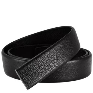 男士皮带真皮不带头自动扣无扣腰带男款年轻人头层牛皮裤腰带男式