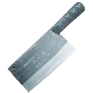 国藩聋哑炮弹钢手工锻打斩切鸡鸭鱼肉锋利两用厨师家用老式铁菜刀