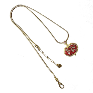 【如意扣】原创镂空香囊吊坠项链随身佩戴香丸可打开无火精油扩香