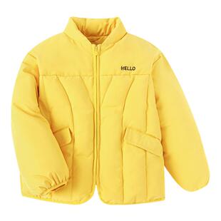 巴拉巴拉童装儿童棉服男童加厚外套女童冬装新款棉衣绣花宝宝衣服