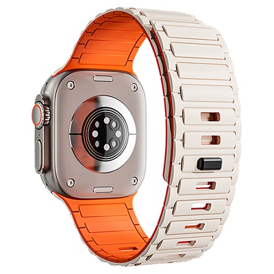 苹果手表s10表带硅胶透气腕带S11