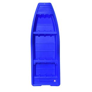 塑料船渔船双层加厚pe牛筋钓鱼捕鱼小船养殖河道清理保洁船冲锋舟