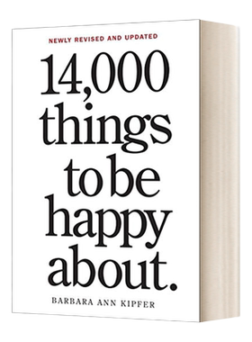 英文原版 14 000 Things to Be Happy About 让人开心的14000件事 英文版 进口英语原版书籍