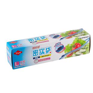 日本TOYAL密实袋拉链滑链自封带食品级密封袋 面膜储存封口保鲜袋