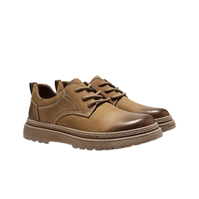 HauttonJeans低帮马丁靴男