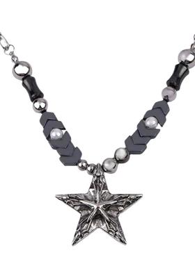 中性小众设计高级感星星项链