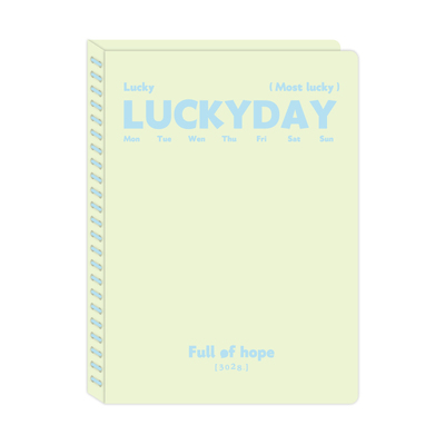 三年二班LUCKYDAY印象活页本