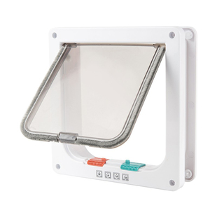 猫门自由出入门洞宠物猫咪小狗狗进出的门洞安装玻璃门窗木门铁门