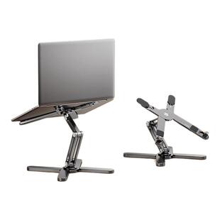 笔记本电脑散热底座支架适用外星人m18桌面增高悬空托架x14防颈椎游戏本宿舍可升降竖立支撑架16/17寸铝合金