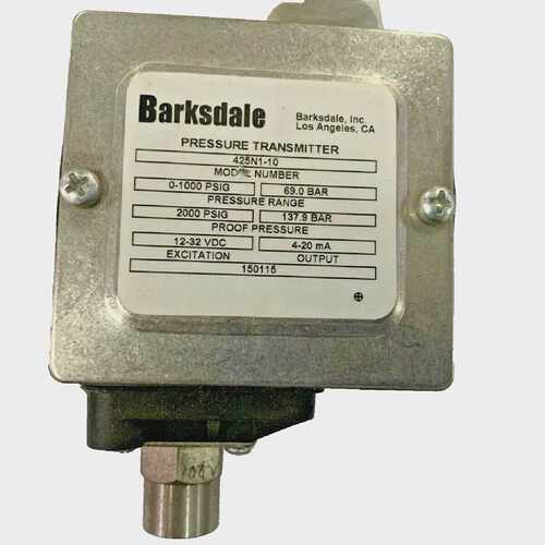 Barksdale 425N1-10 Pressure Transmitter 0 to 1000 psi 12-32