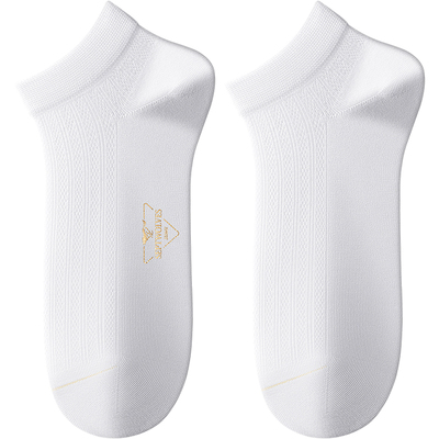 七匹狼莫代尔桑蚕丝袜子男士短袜