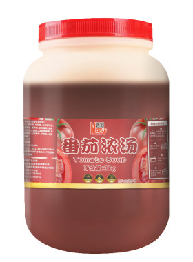 番茄浓汤酱3kg桶装浓缩番茄酱商家炒菜煮面专用原味纯西红柿酱料