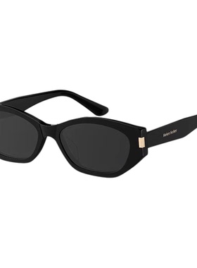 海伦凯勒复古黑色板材男女太阳镜