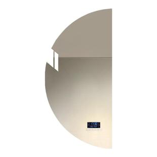 半圆形智能镜子异形led触摸屏全身镜挂墙式感应蓝牙带灯浴室镜子