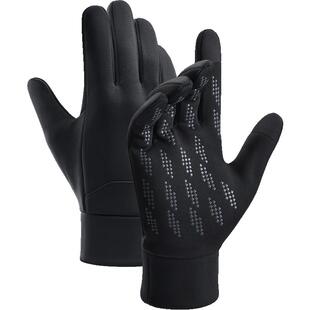 海澜之家骑行手套男款冬季防寒保暖加绒加厚防滑开车摩托户外新款